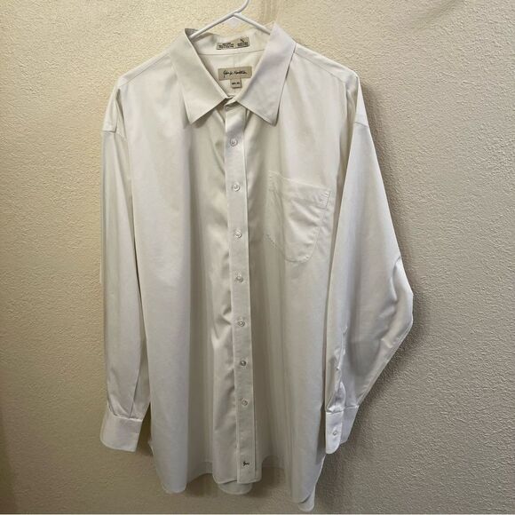 John W. Norton Long Sleeve Dress Shirt (Size 18.5 - 35) - Picture 1 of 5